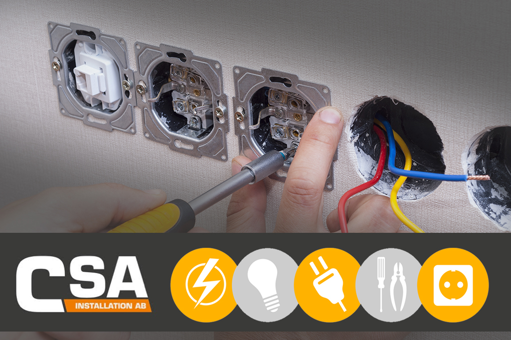 Elinstallationer i Tranås - CSA Installation AB
