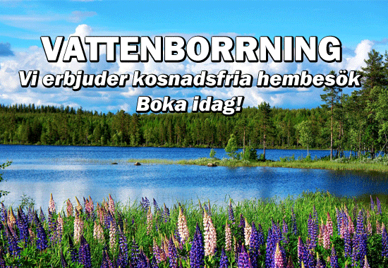 Vattenborrning i Borås | AB Elvings Brunnsborrning
