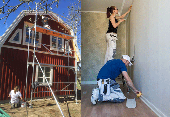 Målare i Strängnäs | Rista Måleri