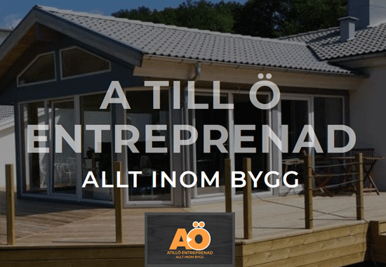 Totalentreprenad i Halmstad | A till Ö Entreprenad Allt inom bygg