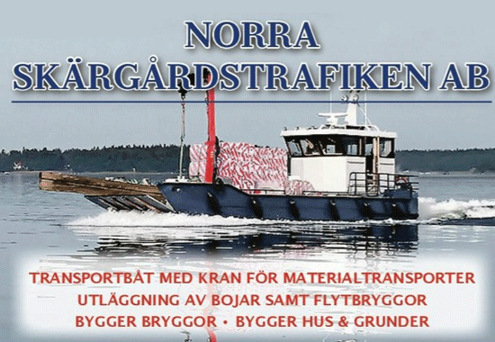 Sjötransport i Norrtälje | Norra skärgårdstrafiken AB