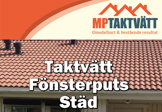 Taktvätt i Karlstad | MP Taktvätt