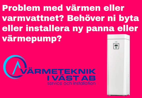 Värmepumpar på Tjörn | Värmeteknik i Väst AB