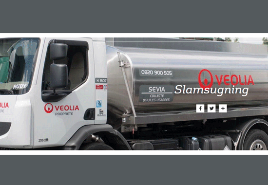 Slamsugning Avesta | Veolia Sweden AB